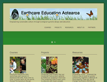 Tablet Screenshot of earthcare-education.org